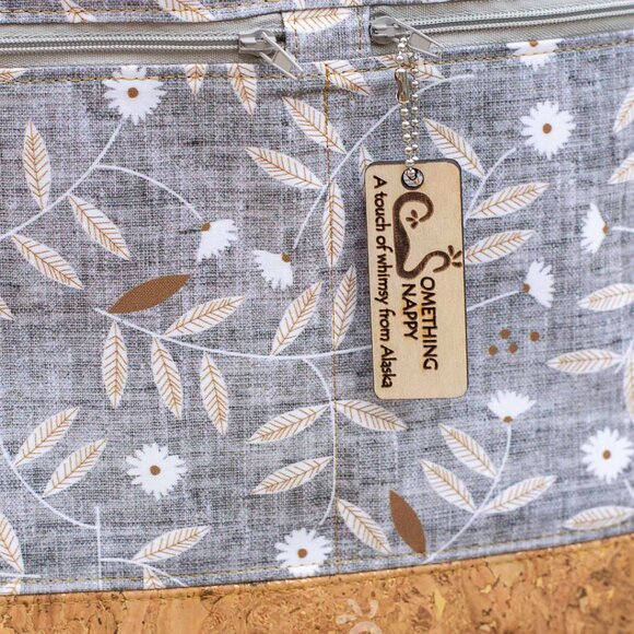 Something Snappy London Fog Drawstring Backpack - Picture 2 of 3